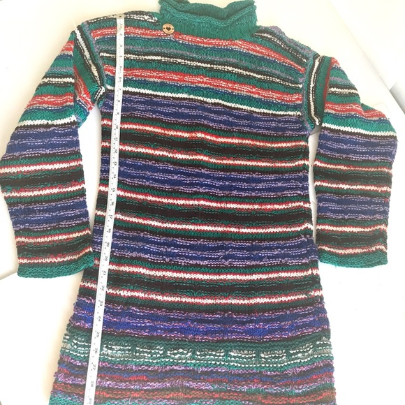 Brand new Handmade wool/cotton sweater tunic - Picture 3 of 5